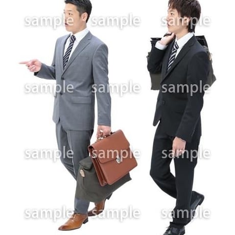 Cutout People　ビジネス-日本人　EE_017
