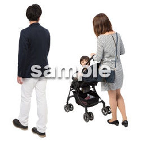 Cutout People　ファミリー　GG_134
