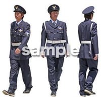 人物切抜き素材　ショップスタッフ　T_547