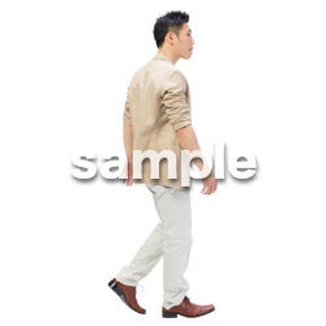 Cutout People　日本人カジュアル　BB_199