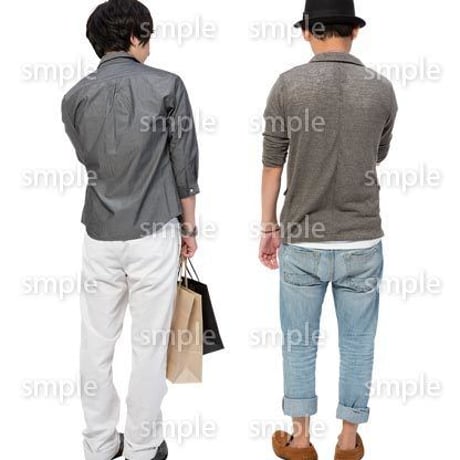 Cutout People　男性ペア　JJ_420