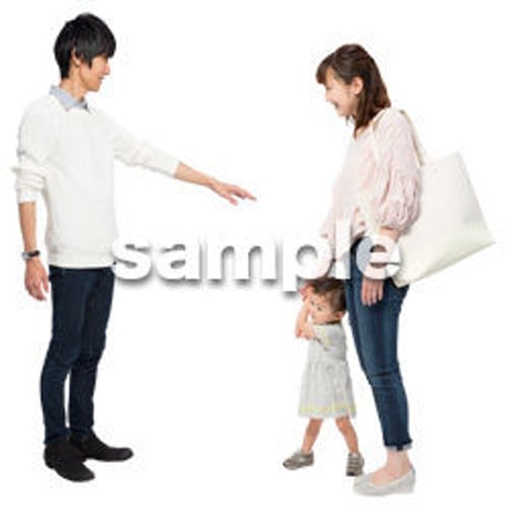 Cutout People　ファミリー　GG_113