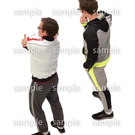 Cutout People　スポーツ 鳥瞰　CC_344