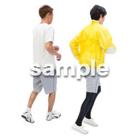 Cutout People　スポーツ　CC_039
