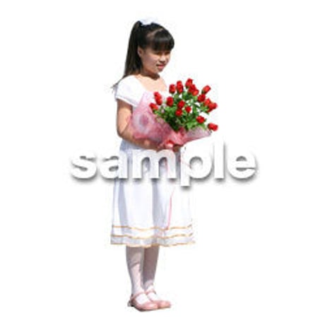 人物切抜き素材　こどもファミリー編　B_134