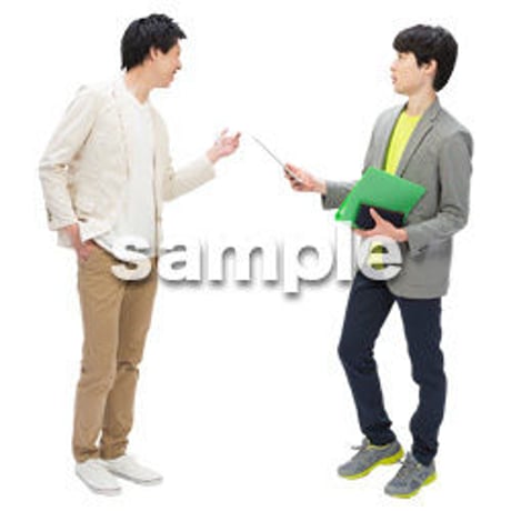 Cutout People　ビジネス-日本人　EE_157