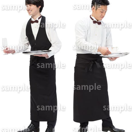 人物切抜きセット☆ハイクラス　スタッフ　1_set130