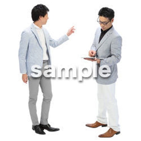 Cutout People　ビジネス-日本人　EE_152