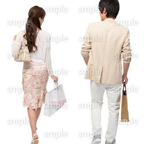 Cutout People　ショッピング　JJ_015