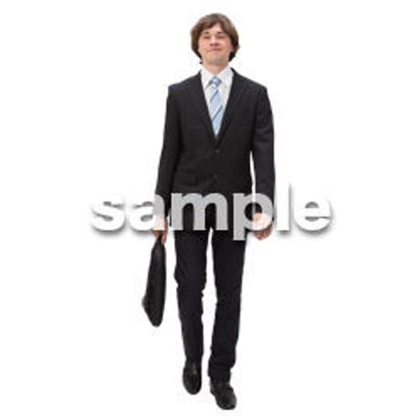 Cutout People　ビジネス　AA_071