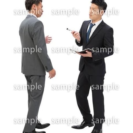Cutout People　ビジネス-日本人　EE_027