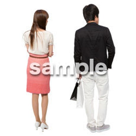 Cutout People　ショッピング　JJ_145
