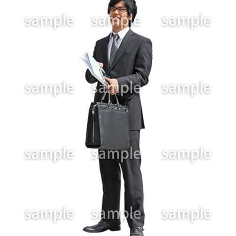 人物切抜き素材　ベーシックファッション編　P_456