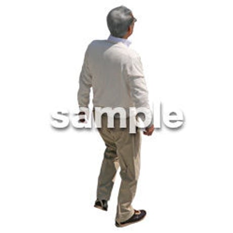 人物切抜き素材　シニア介護編　S_429