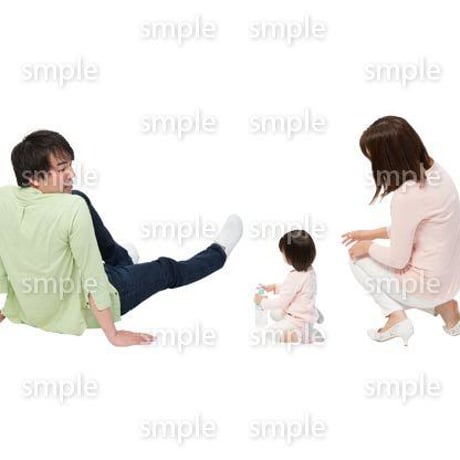 Cutout People　ファミリー　II_209