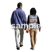 人物切抜き素材　男性女性編　A_038