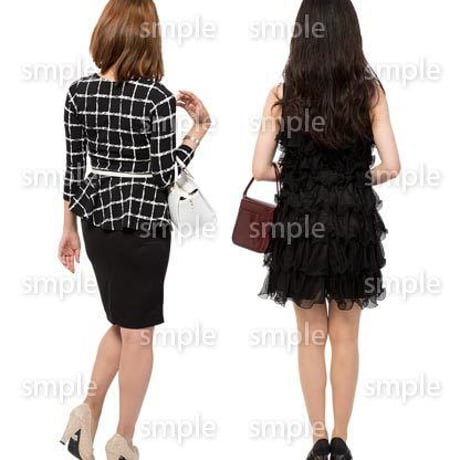 Cutout People　ハイクラス　女性　HH_295