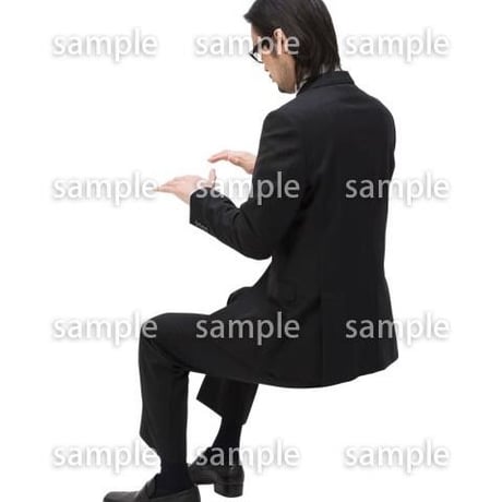 Cutout People　ビジネス　AA_444