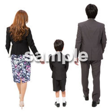 Cutout People　ファミリー　GG_010