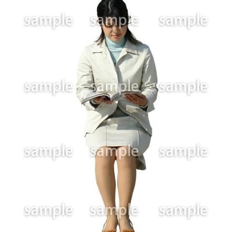 人物切抜き素材　男性女性編　A_365
