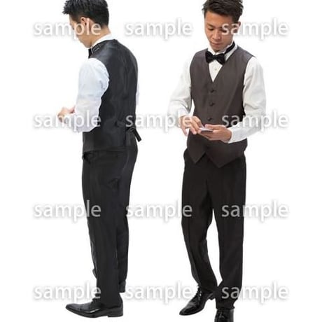 Cutout People　パーティースタッフ　DD_179