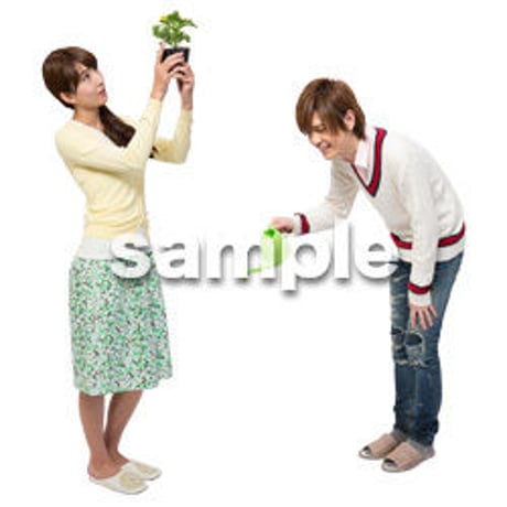 Cutout People　ガーデニング　II_162