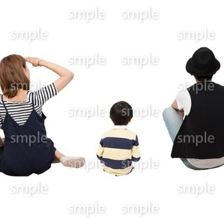 Cutout People　ファミリー　II_235