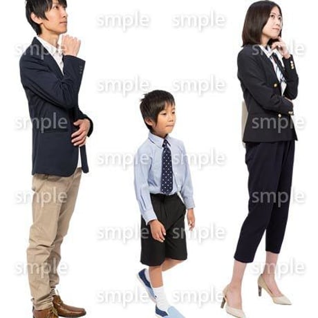 Cutout People　ファミリー　GG_037