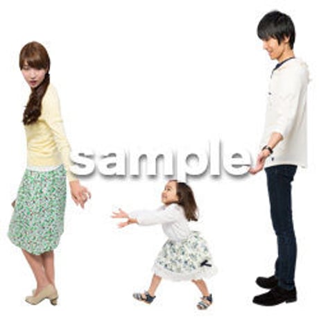 Cutout People　ファミリー　GG_068