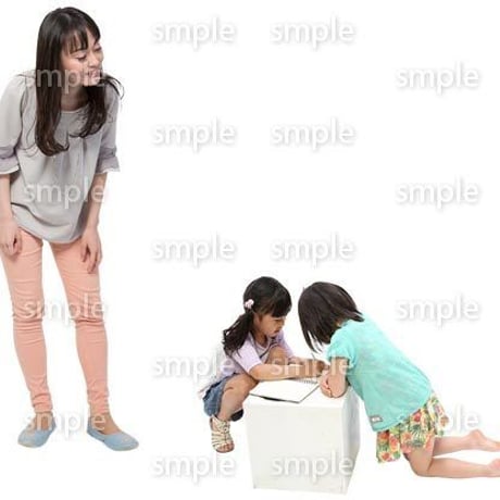 Cutout People　ファミリー　II_291