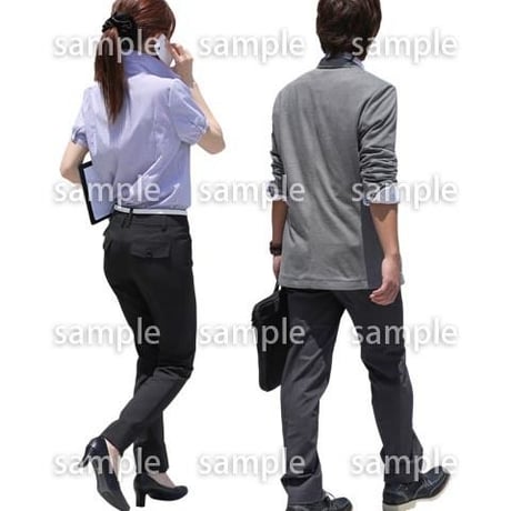 Cutout People　ビジネス-日本人　EE_194