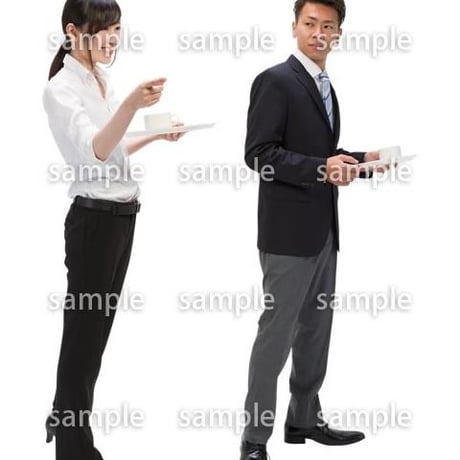 Cutout People　ビジネス-日本人　EE_072