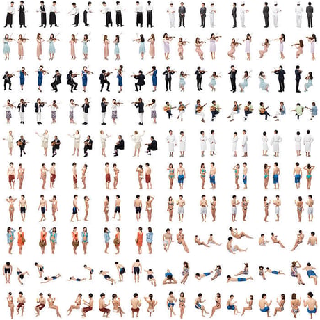 08Cutout People ハイクラス[ダウンロード版]
