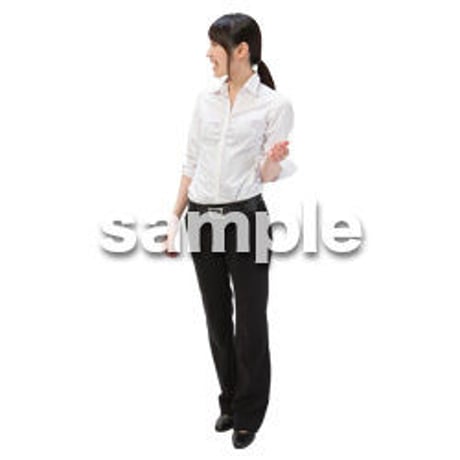 Cutout People　ビジネス　AA_346