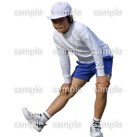 人物切抜き素材　こどもファミリー編　B_064