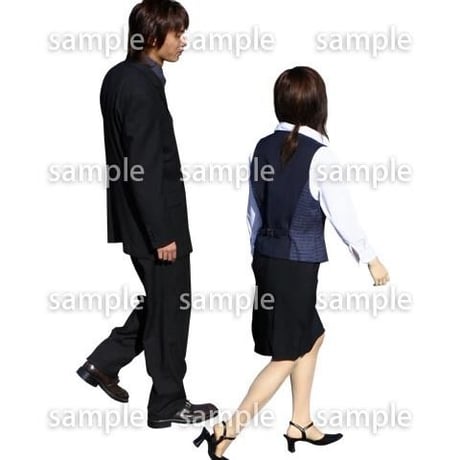 人物切抜き素材　男性女性編　A_047