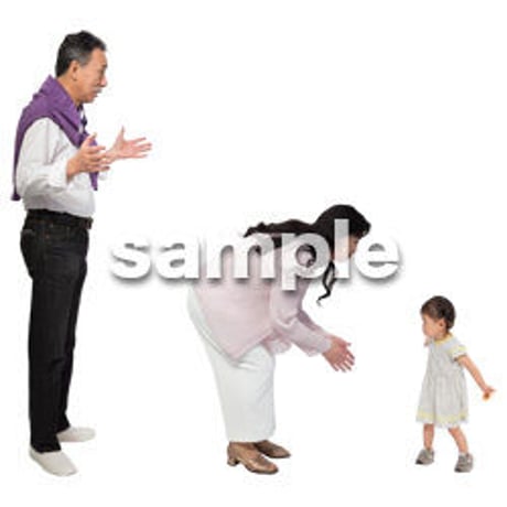 Cutout People　ファミリー　GG_203