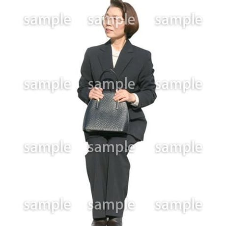 人物切抜き素材　シニア編　C_295