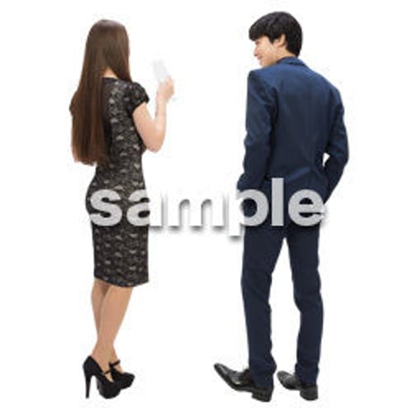 Cutout People　パーティー　DD_099