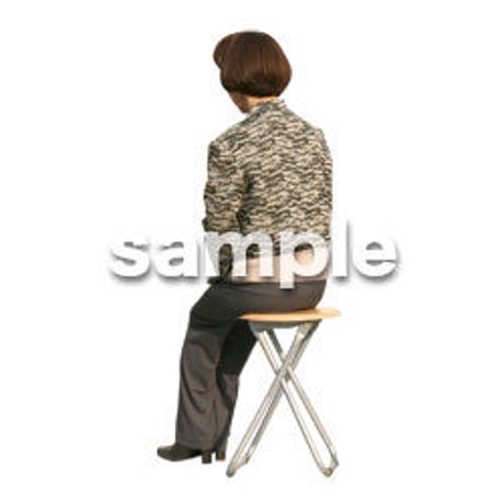 人物切抜き素材　シニア編　C_331