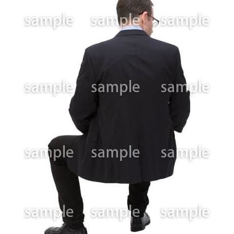 Cutout People　ビジネス　AA_375