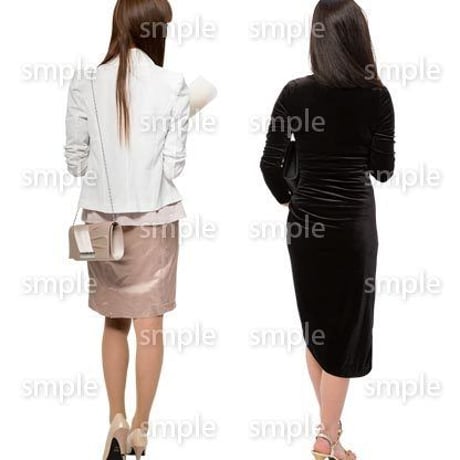 Cutout People　ハイクラス　女性　HH_270