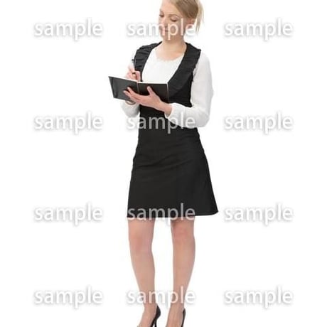 Cutout People　ビジネス　AA_217