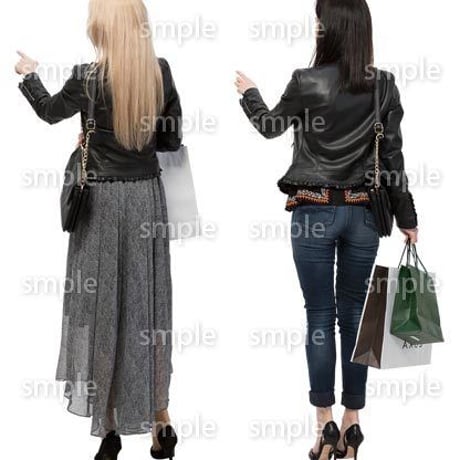 Cutout People　外国人ペア　JJ_495