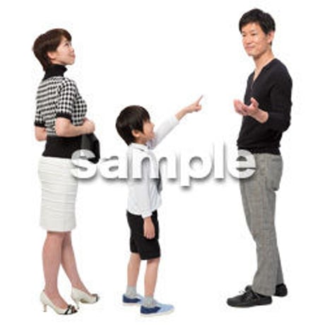 Cutout People　ファミリー　GG_053