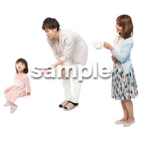 Cutout People　ファミリー　II_272