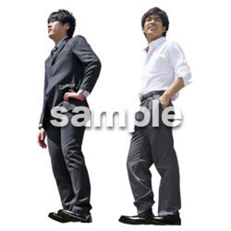 Cutout People　ビジネス-日本人　EE_592