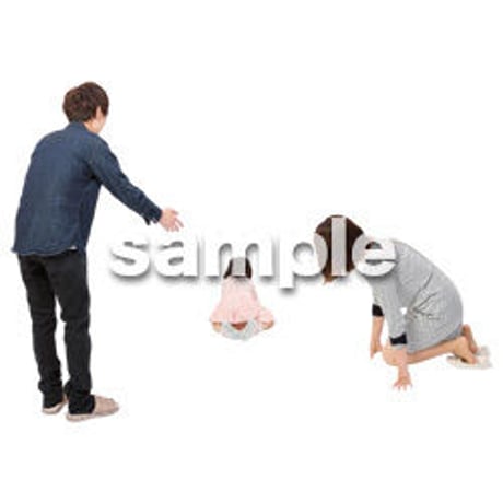 Cutout People　ファミリー　II_265