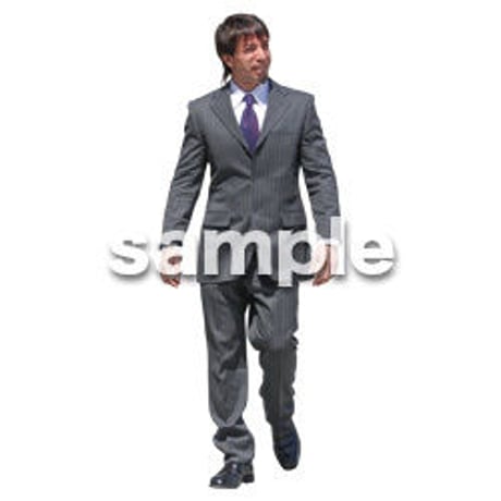 Cutout People　ビジネス　AA_161