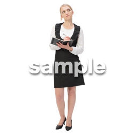 Cutout People　ビジネス　AA_216